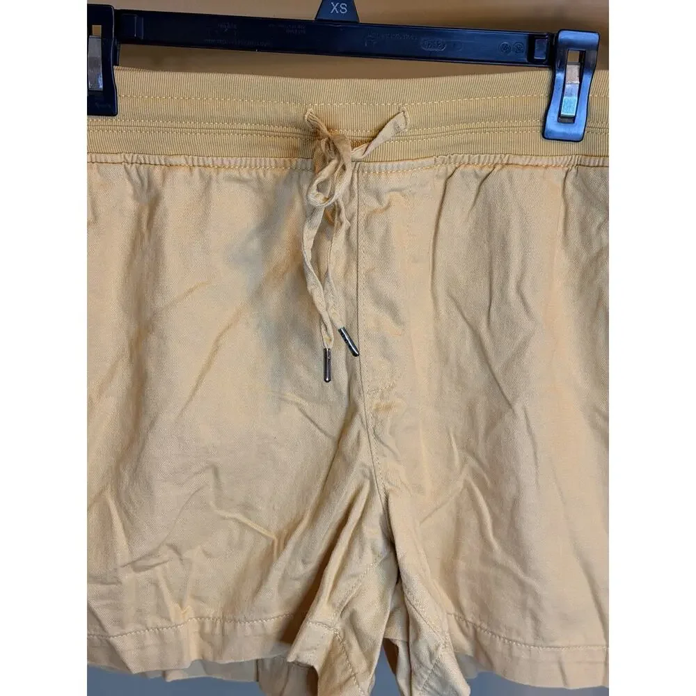 Orvis Classic Colection Yellow Pull-Up Shorts Size XL - Picture 2 of 6